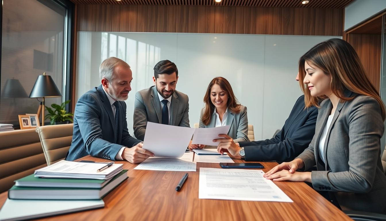 Business contract documents